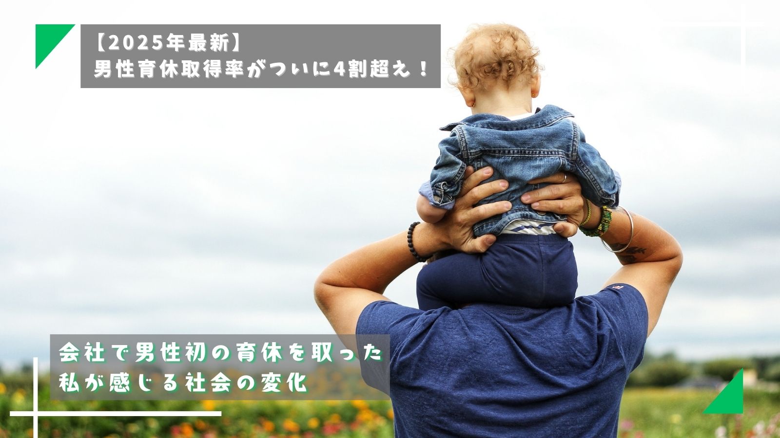 男性育休取得率